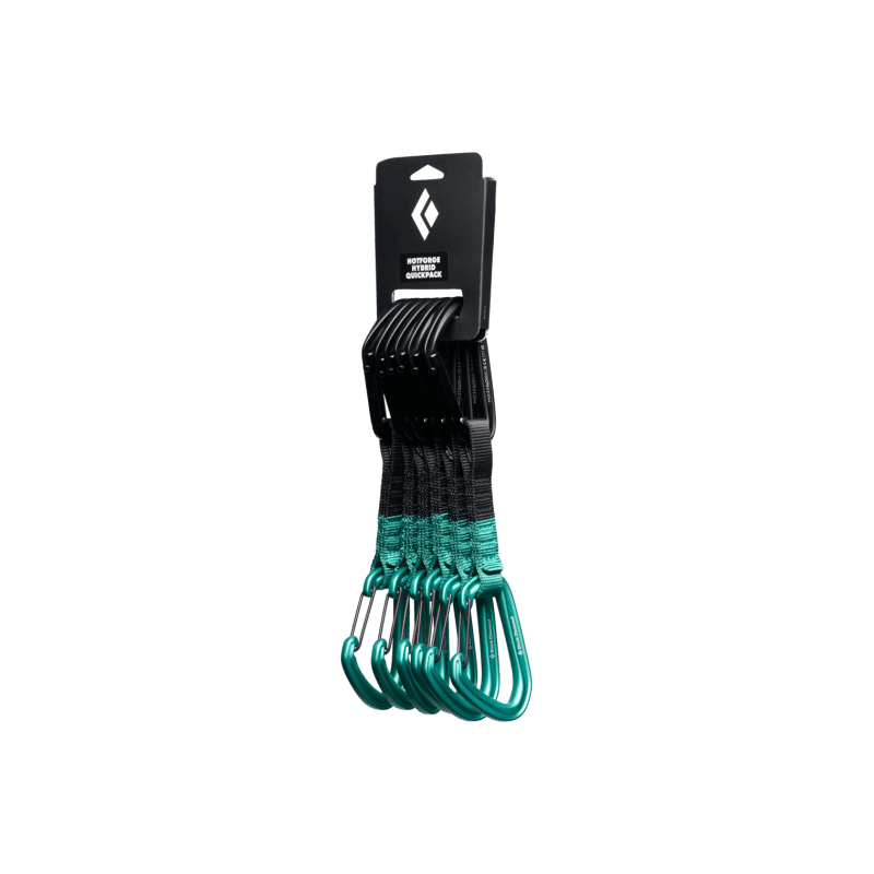 Pack de 6 dégaines Black Diamond HotForge Hybrid 12 cm